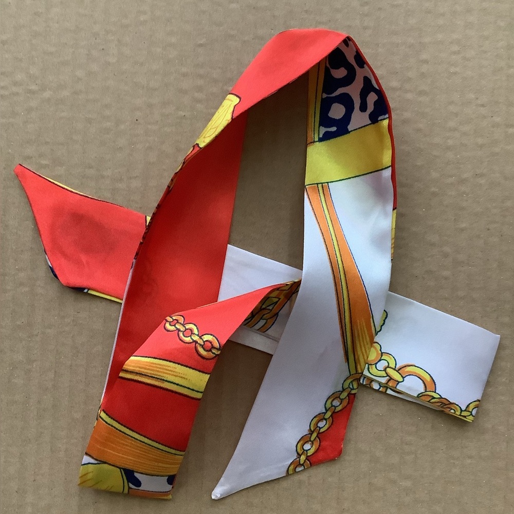 Skinny scarf/wrist wrap/hair tie